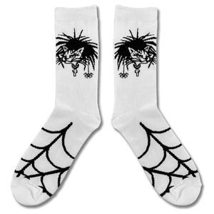 Brand New Goth Kitty Sock by Mantrap 1989